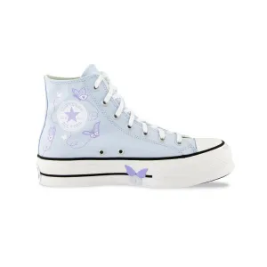 Foam Base Converse - Women's Chuck Taylor All Star Lift Butterflies High Top Shoes (A14869C)
