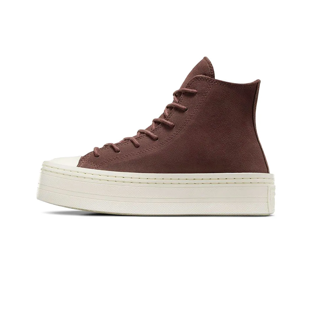 Sweat Resistant Standing Workers Canvas Cool Converse - Women's Chuck Taylor All Star Modern Lift Platform High Top Shoes (A06783C)