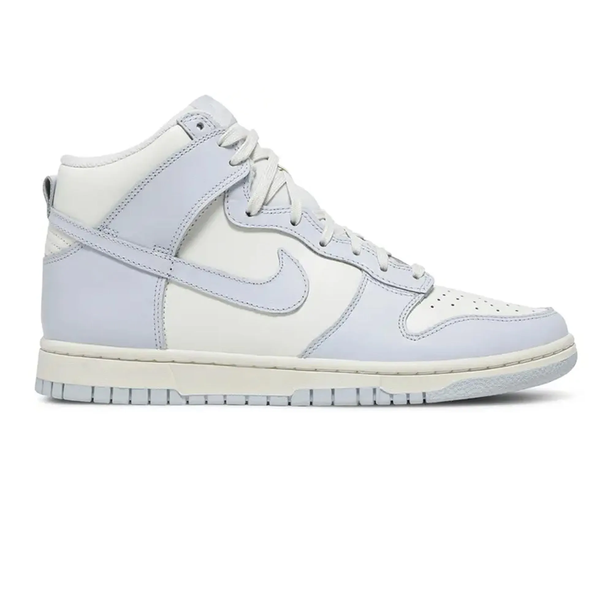 Nike Dunk High W 'Sail Football Grey' senior care Stretchable Material