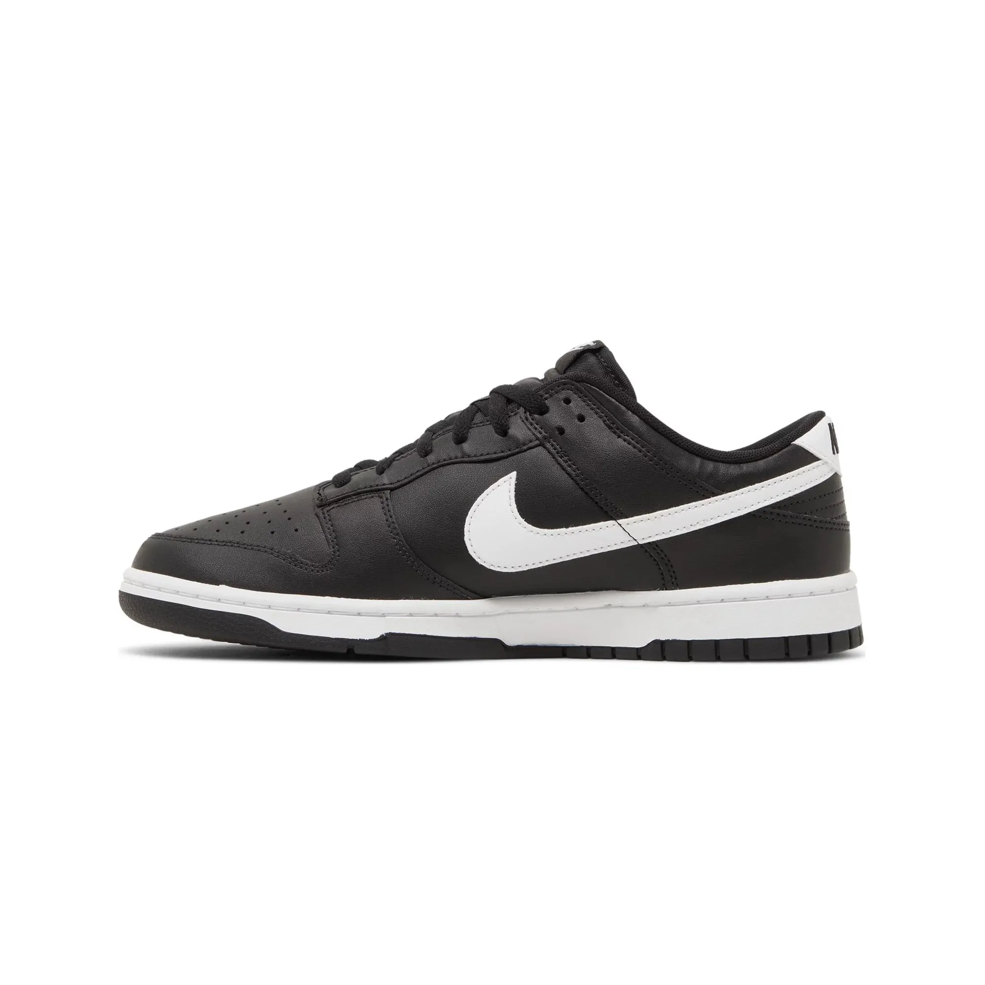 Linen Air Reinforced Seams Nike Dunk Low 'Black Panda 2.0' (2023)