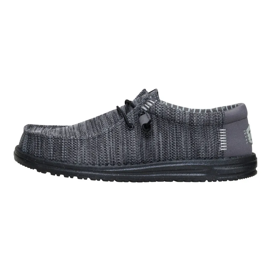 Wally Stretch Sox - Granite Grey/Black Grab Now