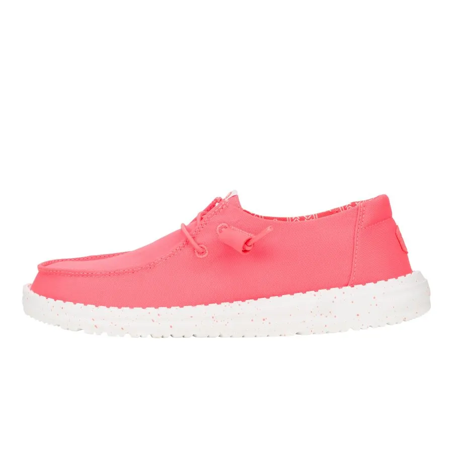 Wendy Stretch Canvas - Fiery Coral Strong Step