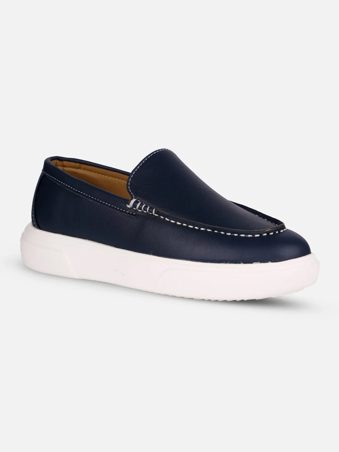 Push Step Quick Gear Women's Navy Casual Slip On (IU1020)