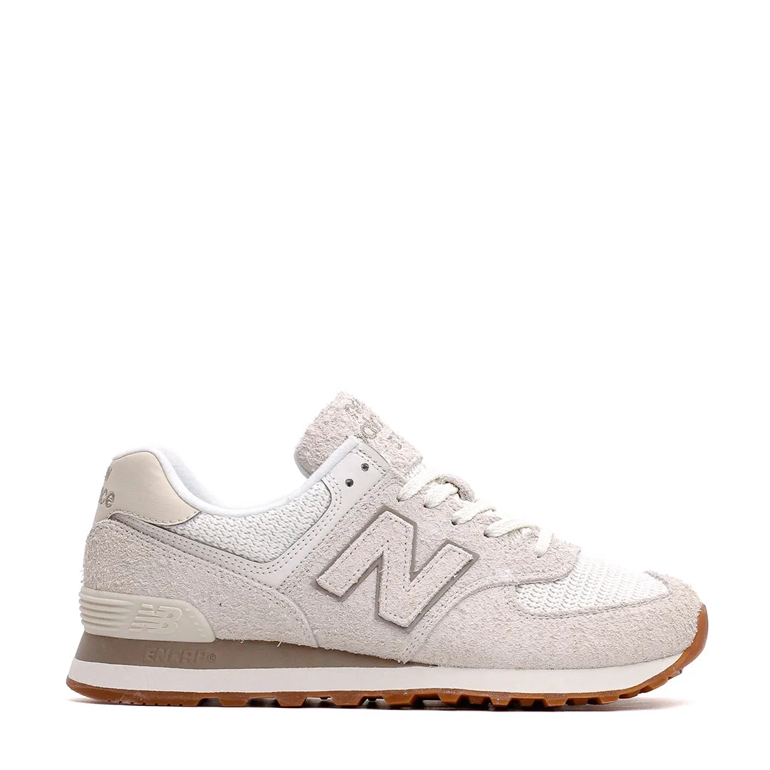 New Balance Women 574 Sea Salt WL574BEM Clear Glow