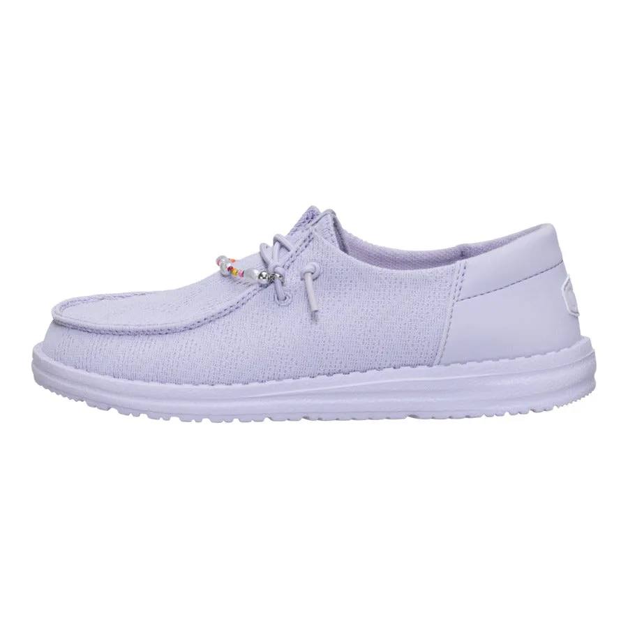 Dance Floor Zen Step Wendy Funk Mesh Shoelry - Thistle Purple