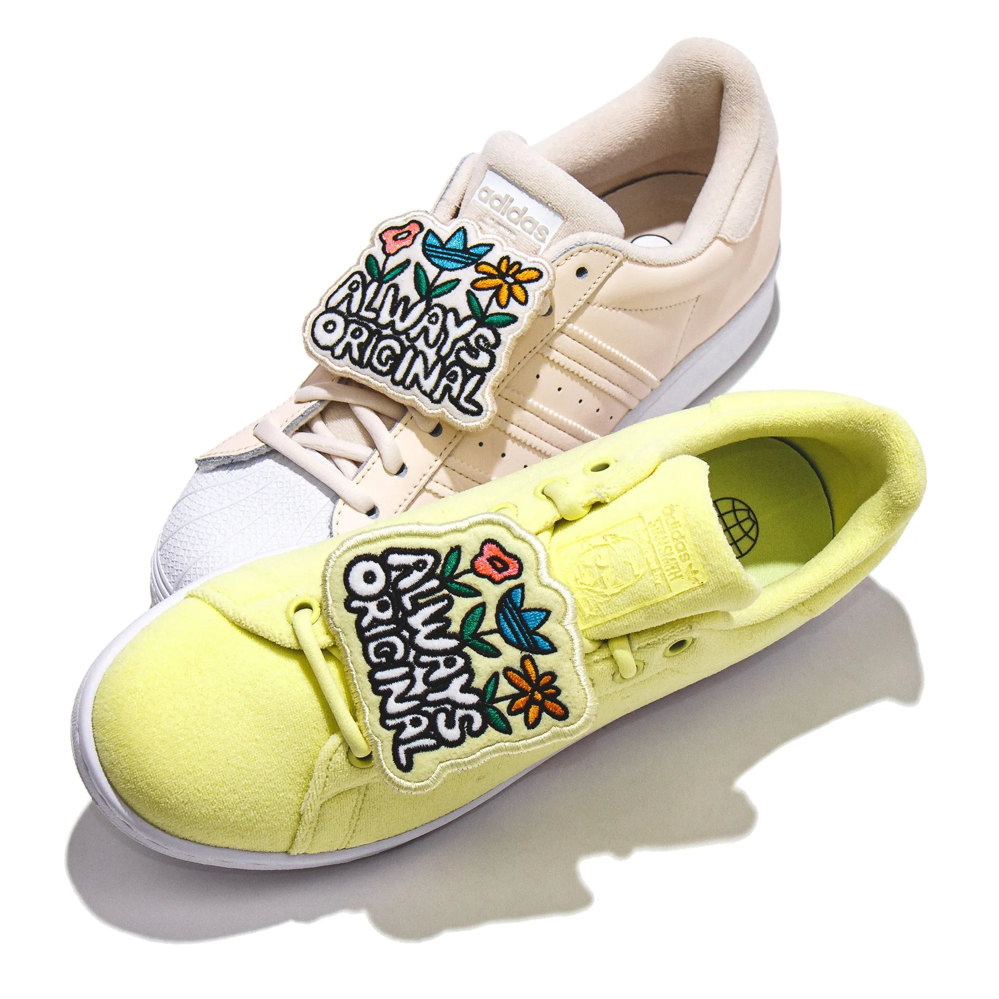 Adidas Originals Women Stan Smith Yellow GX8553 Classic Base Happy Move