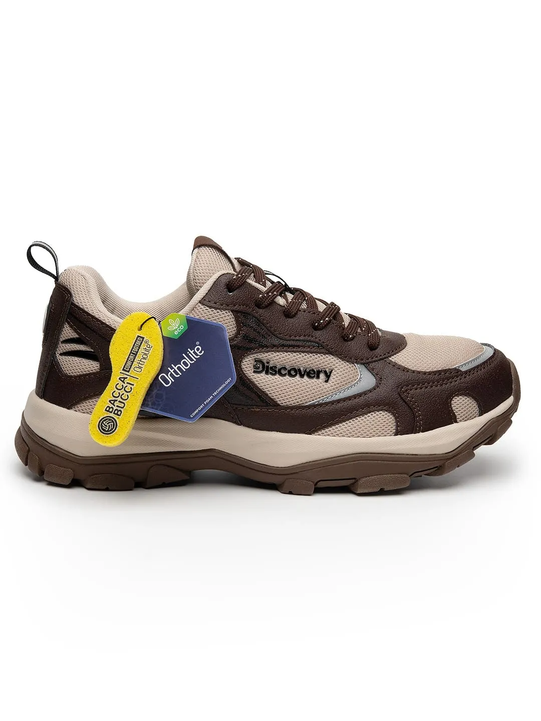 Bacca Bucci x Discovery Trek 0.1 Men's Trekking & Trail Hiking Shoes Stretch Fabric Active People