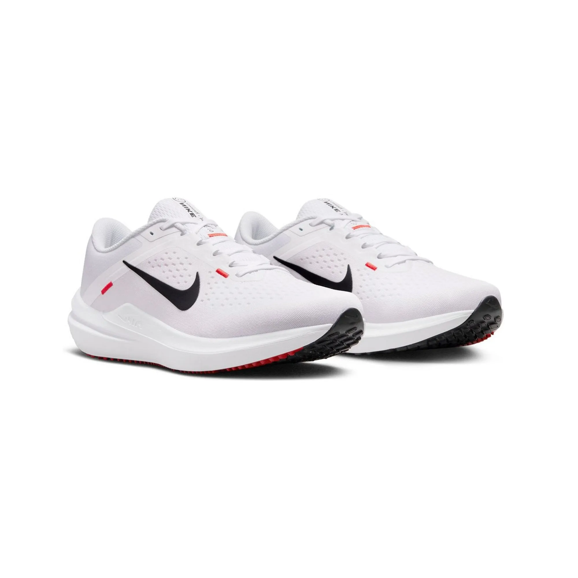 Nike Winflo 10 'White Black Crimson' (2023) Lightweight Form Road Trip