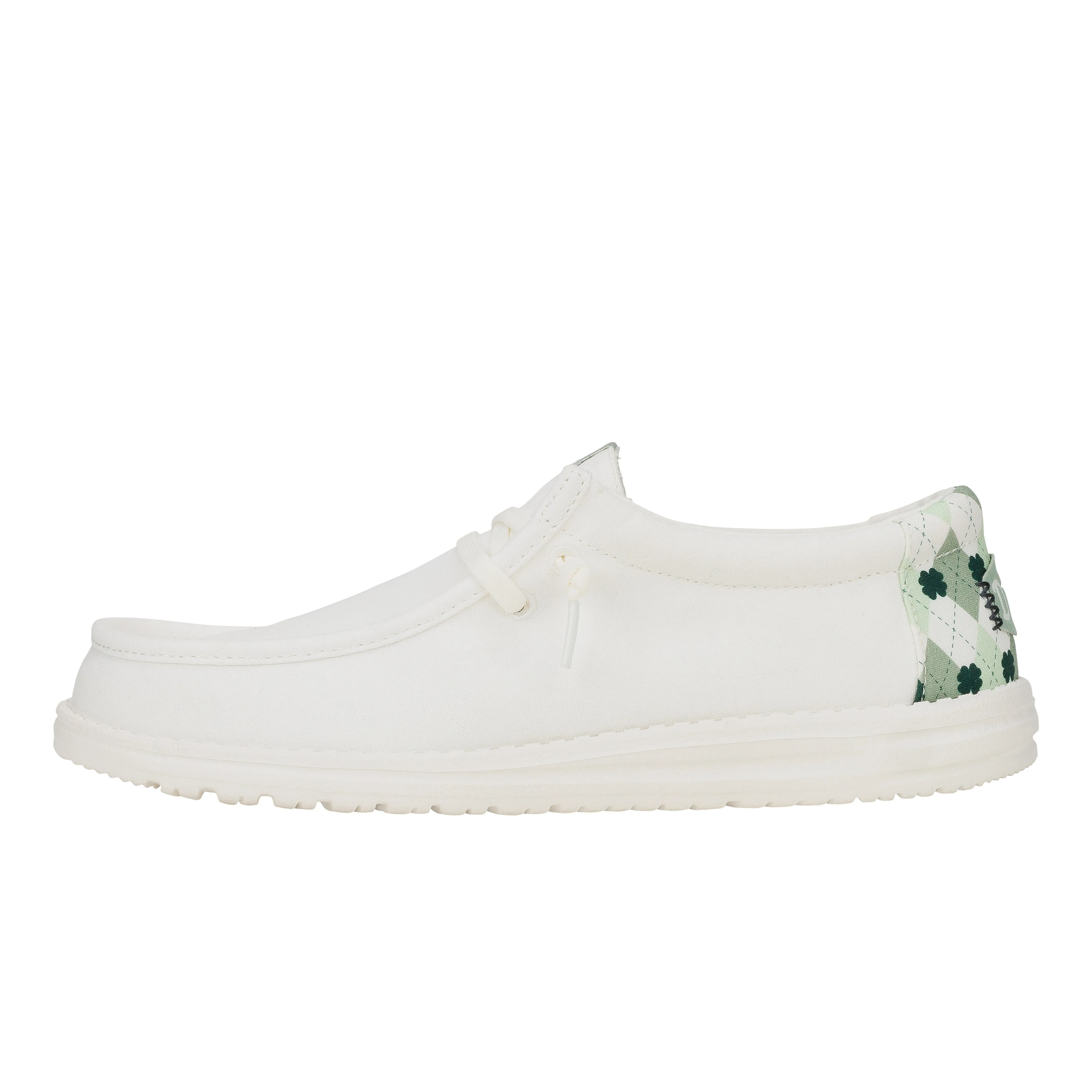 Wally St. Patrick's Day - White/Green Breathable Material