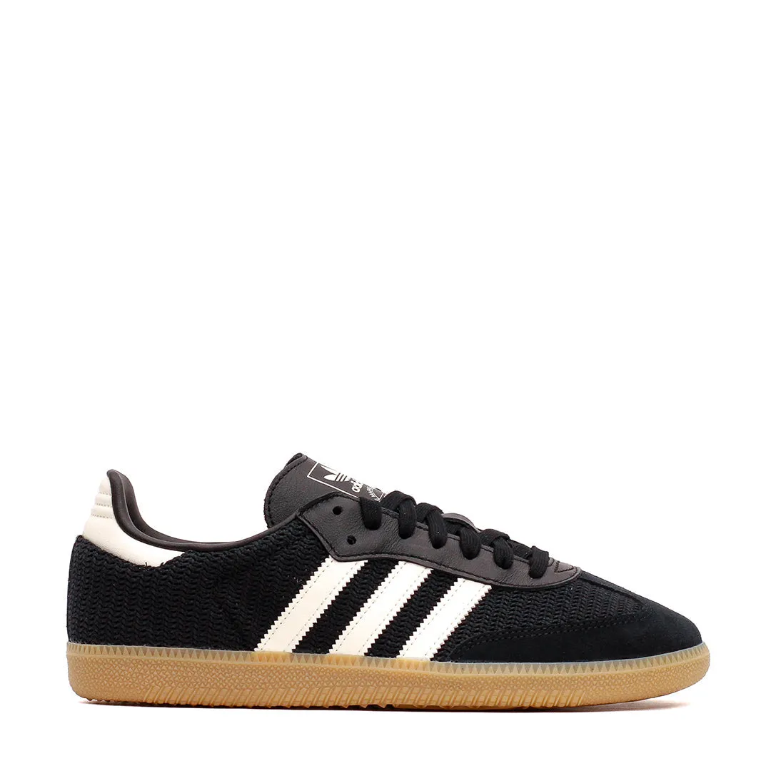 Energy Walk Denim Cool Adidas Men Samba OG Knitted Mesh Black White Gum JQ5141