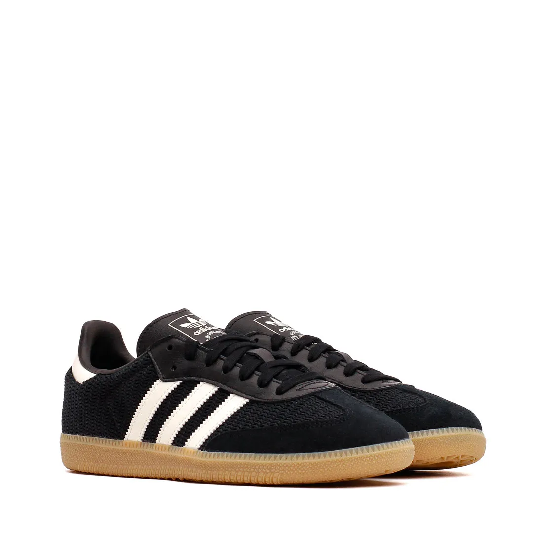Adidas Men Samba OG Knitted Mesh Black White Gum JQ5141 Rain Guard