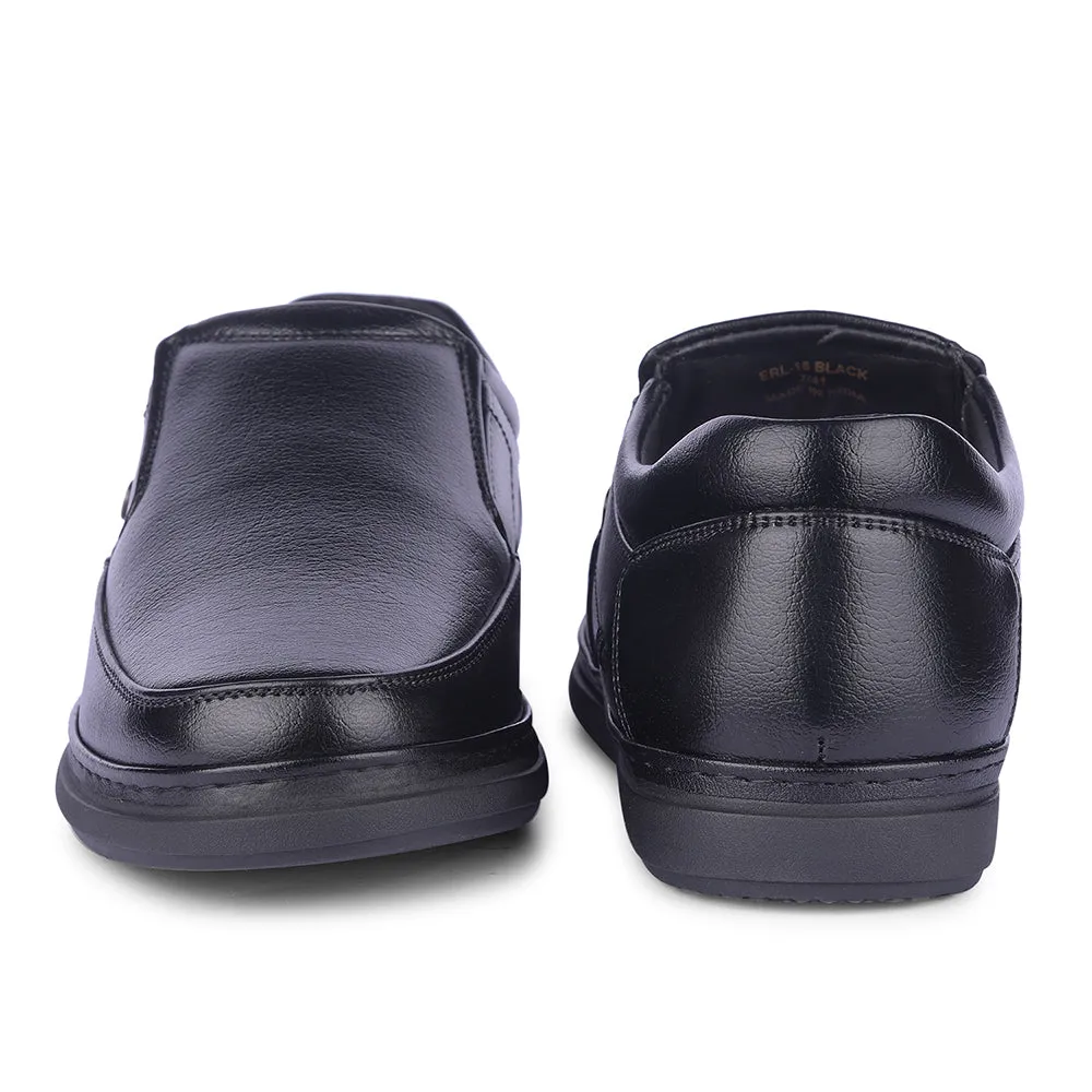 Healers By Liberty Mens ERL-16 Black Formal Non Lacing Shoes Professional Style Style Core