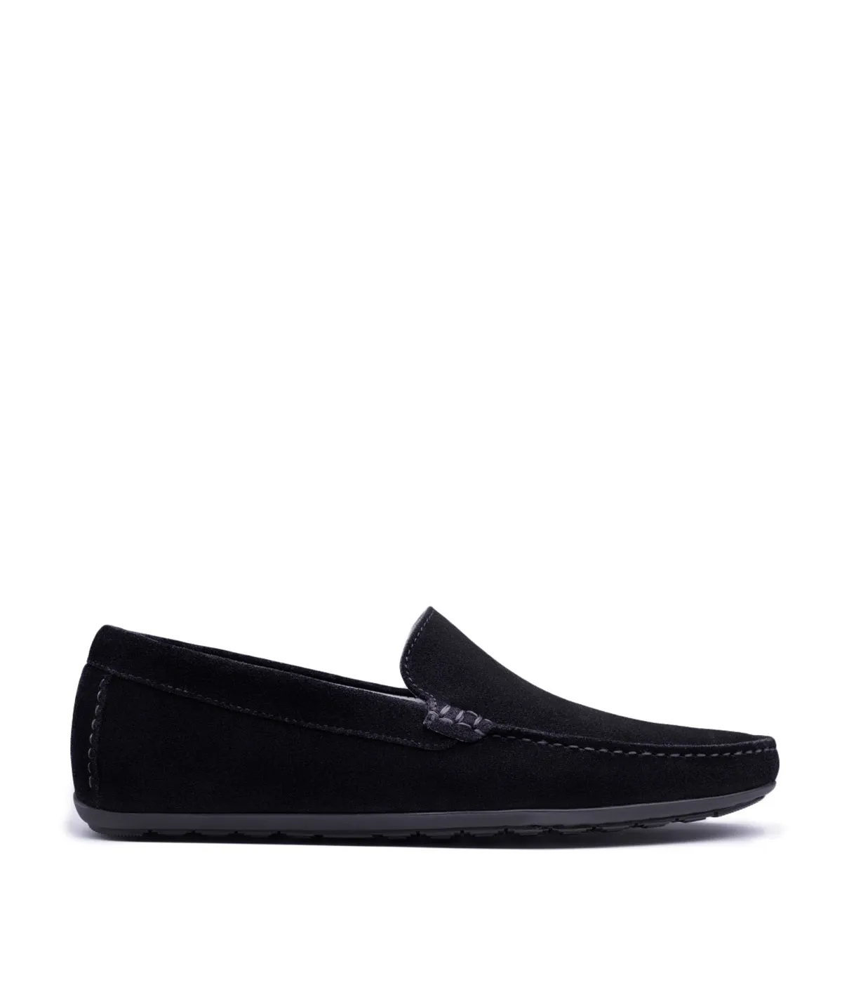 Mocassin DANDY Veau Velours Noir Soft Entry Toe Cap