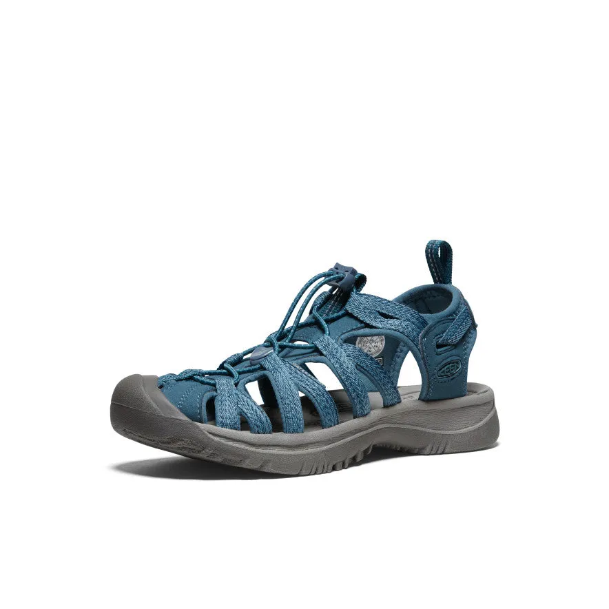Women's Whisper  |  Smoke Blue Comfortable toe box