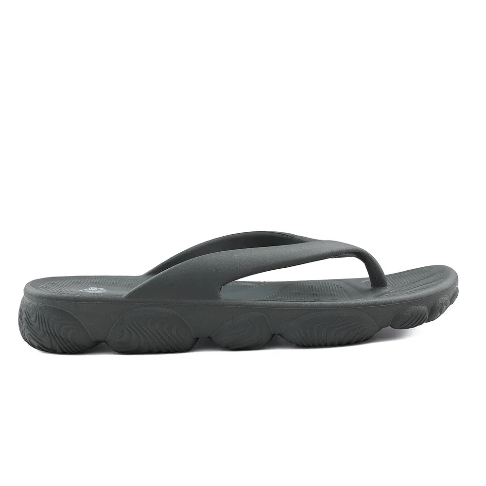 A-HA Dark Grey Casual Slipper For Men BEACHLITEM By Liberty Performance Foam Lining Standing Workers