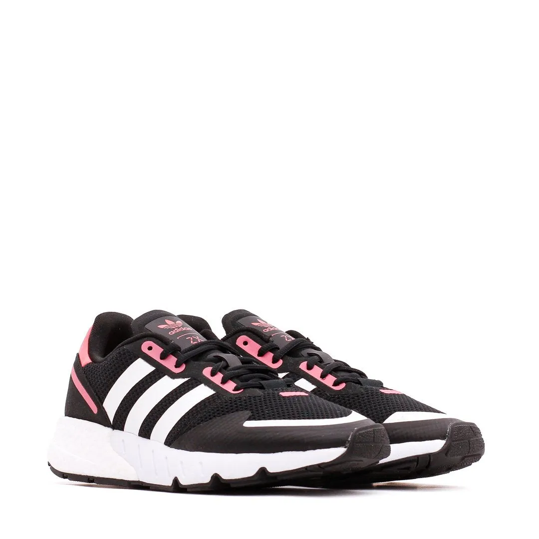 Adidas Originals Women ZX 1K Boost Black Rose FX6872 Chic Fit Waterproof Outdoor Travel