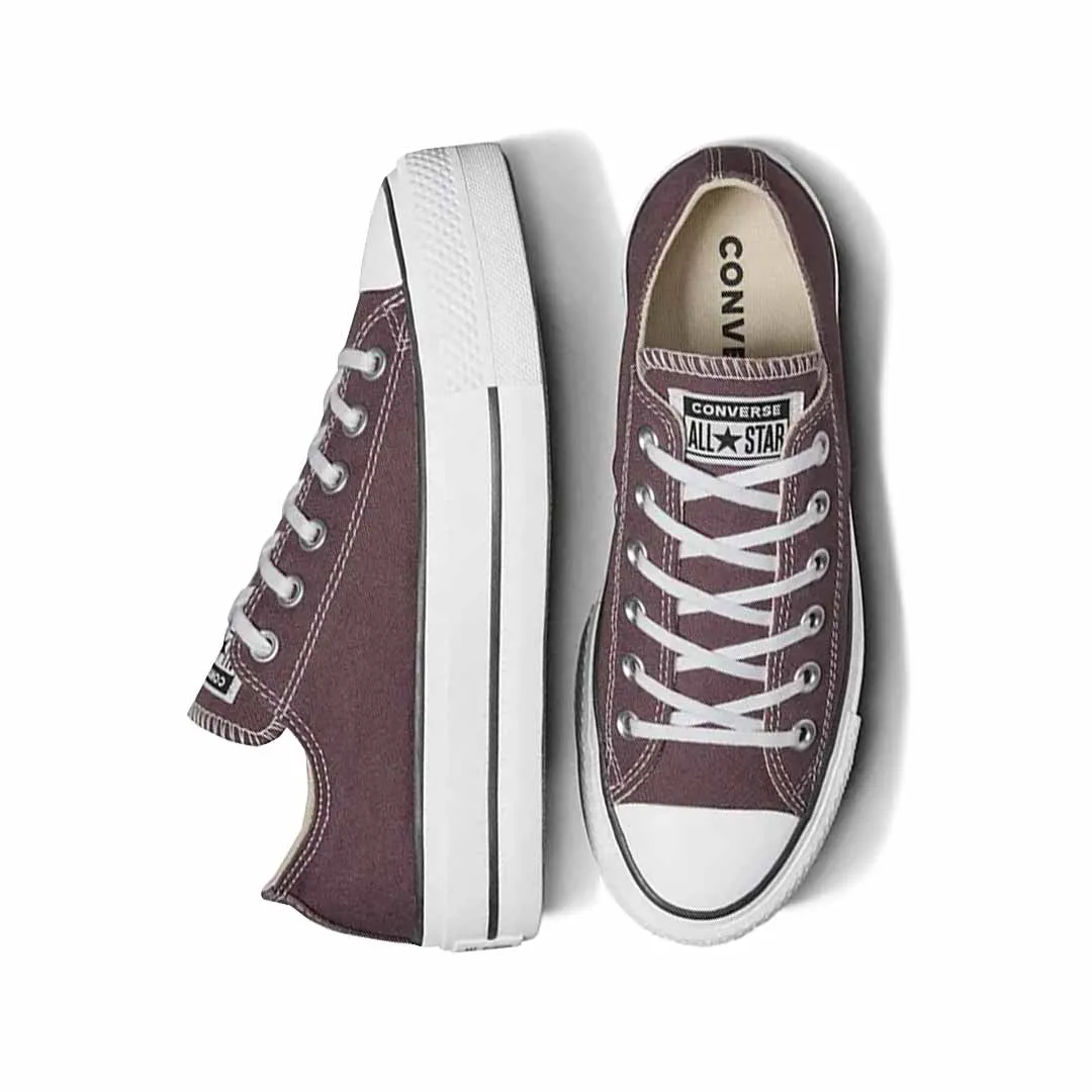 Converse - Women's Chuck Taylor All Star Lift Platform Low Top Shoes (A10647C) Stretchable Material Elastic