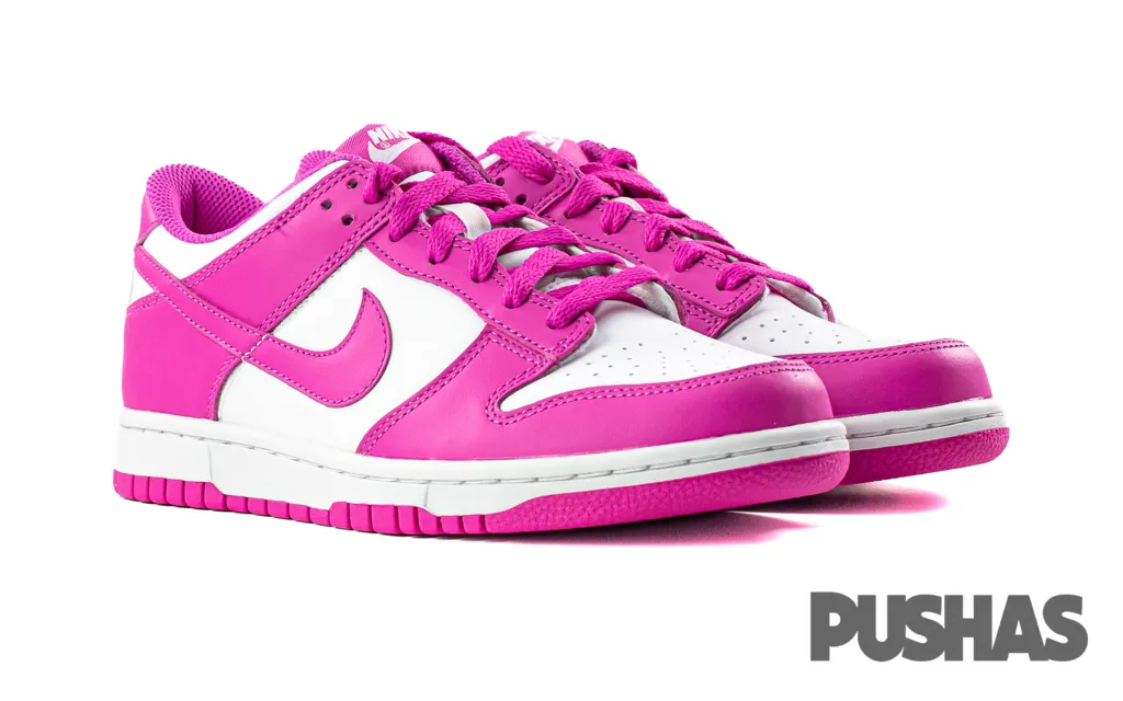 Dunk Low 'Active Fuchsia' GS (2023) Wide Path High Top