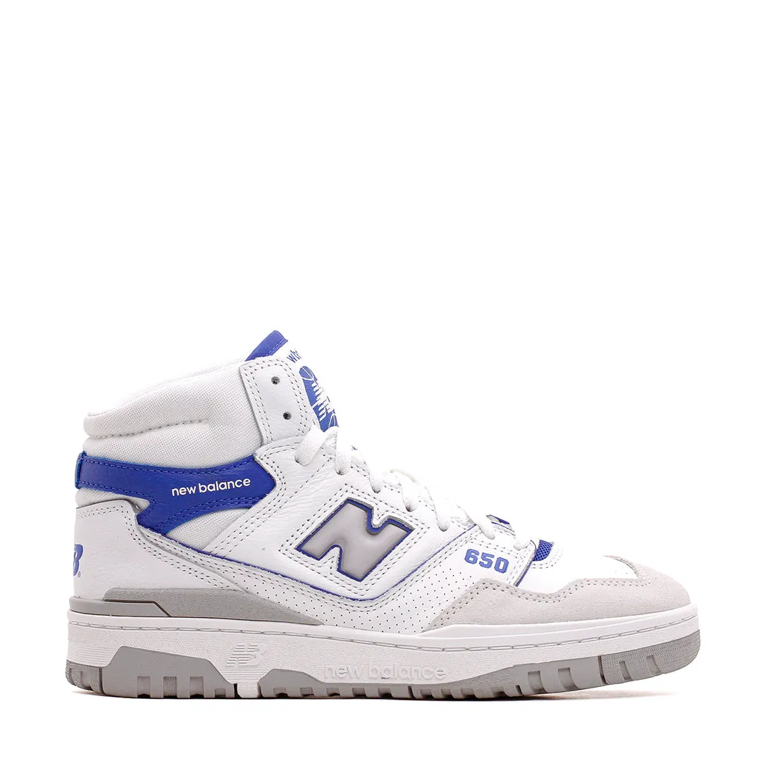 All Day Rainy Day Cushioned Base Health Focused New Balance Men 650R White BB650RWI