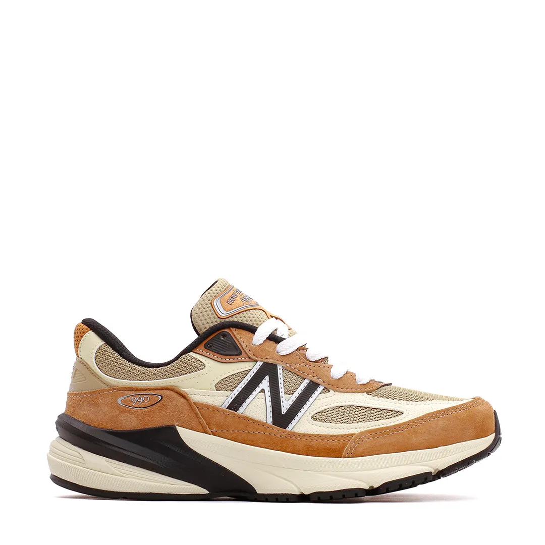 Sun Glow Japan Neat New Balance Unisex 990v6 Sepia Orange Incense Made In USA U990TO6