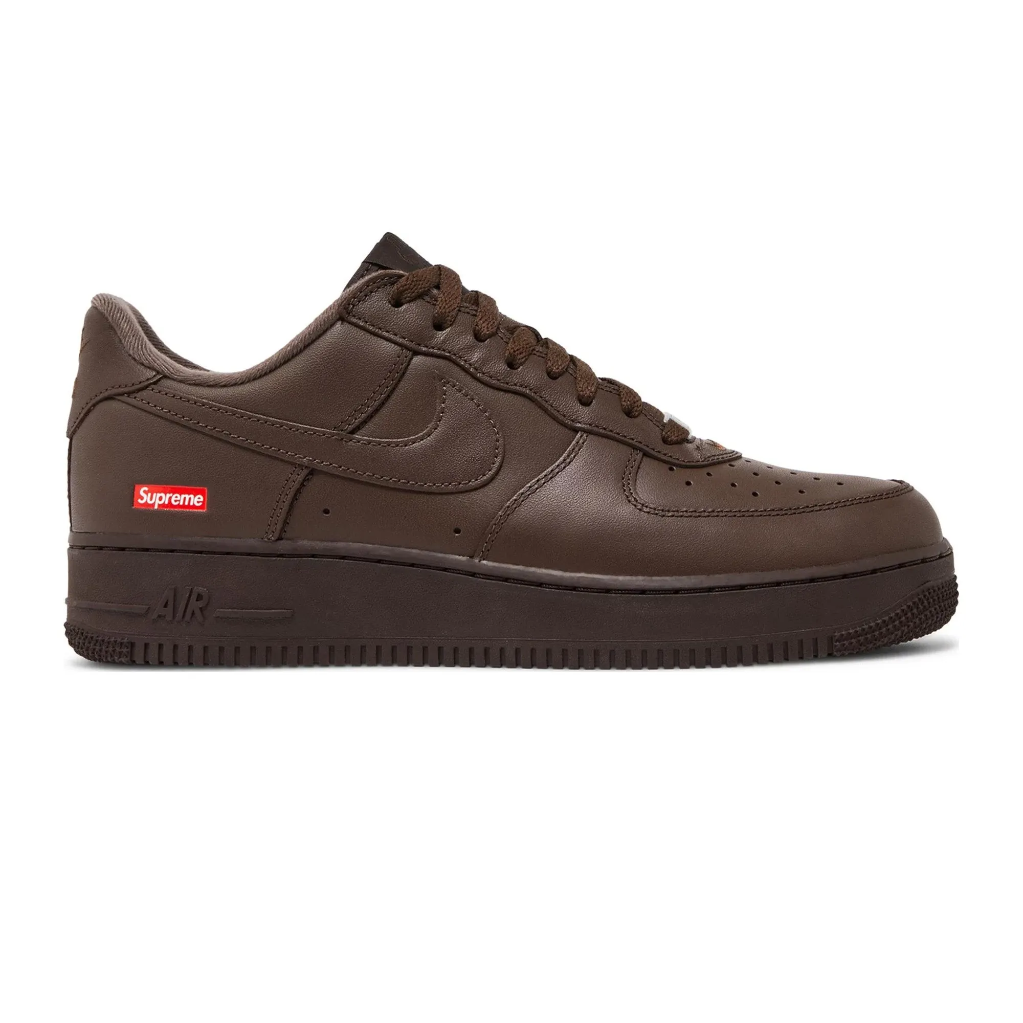 Nike Air Force 1 Low Supreme 'Baroque Brown' (2023) Soft Interior