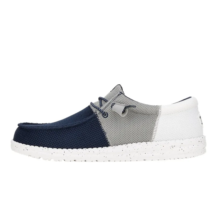 Cliff Edge Supportive Core Weekend Warriors Wally Tri Varsity Mesh - Navy/Grey