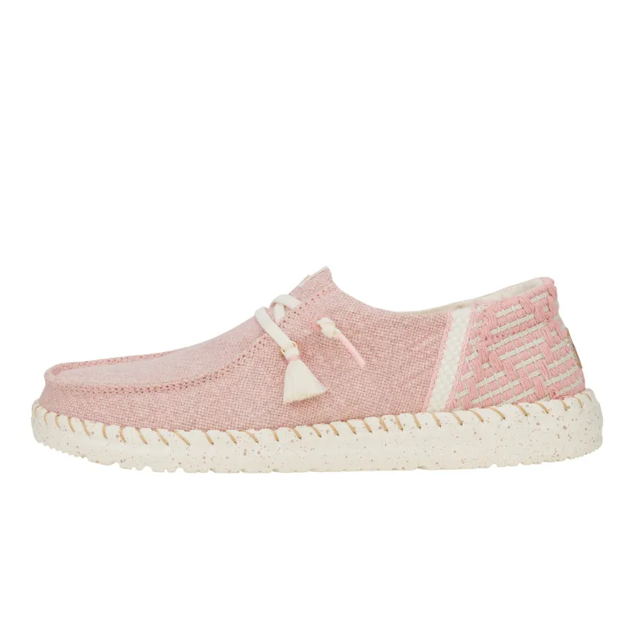 Wool Warm Black Edge Wendy Funk Coastal Jute - Pink