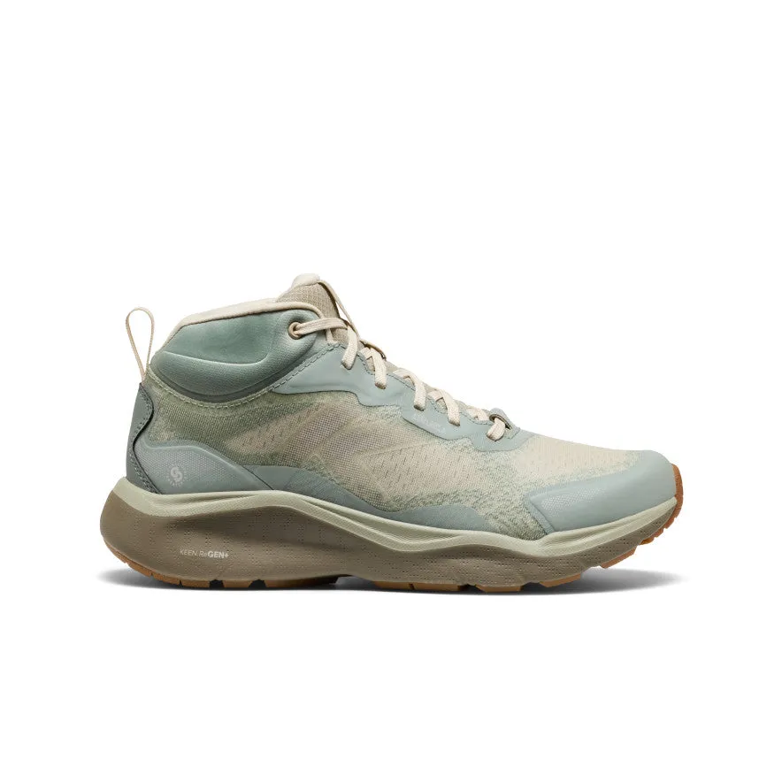 Women's Leiki Waterproof Hiking Boot  |  Iceberg Green/Birch Non toxic