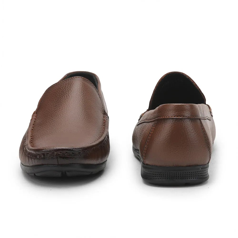 Soft Lining hand craft Fortune (Tan) Casual Loafer Shoes For Men HOL-106 By Liberty