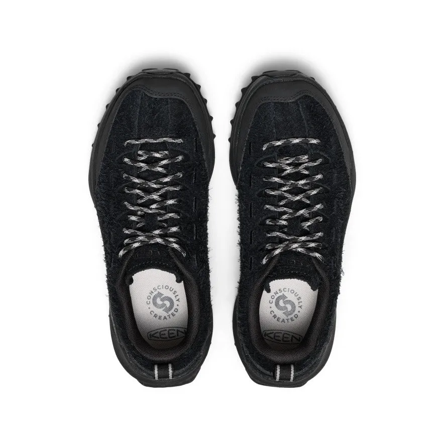Women's Jasper Zionic Sneaker  |  Black/Black Light Responsive Elegant