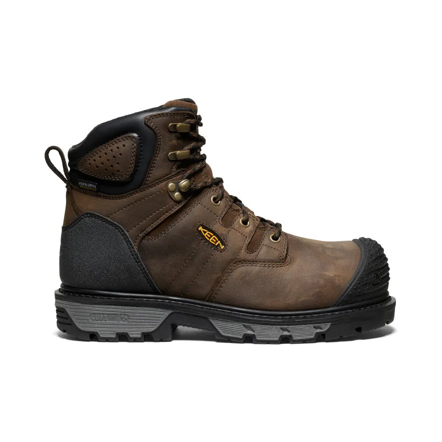 Lightweight Structure Durable Design Men's CSA Camden 6" Waterproof Boot (Carbon Toe)  |  Dark Earth/Black