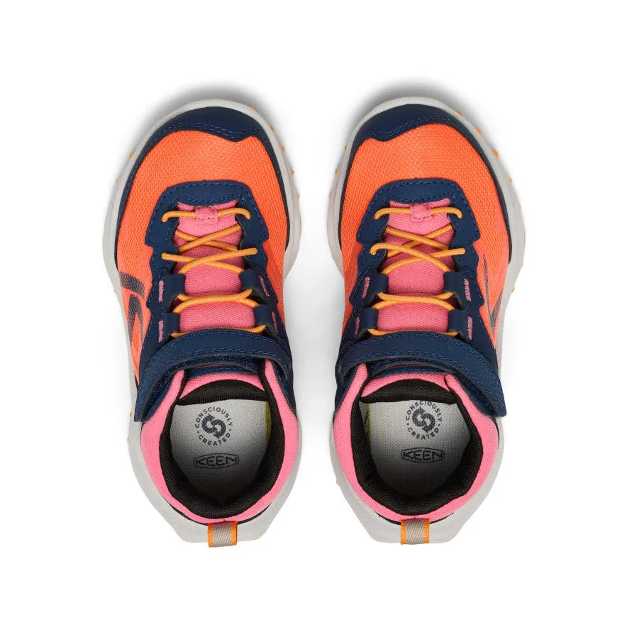 Little Kids' Zionic Waterproof Hiker  |  Naval Academy/Nasturtium warm glow