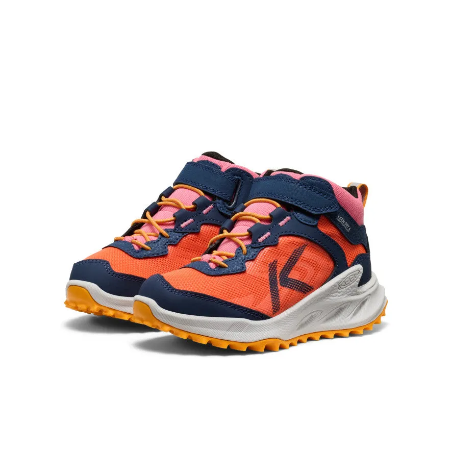 Little Kids' Zionic Waterproof Hiker  |  Naval Academy/Nasturtium Cool Tone Dad Style