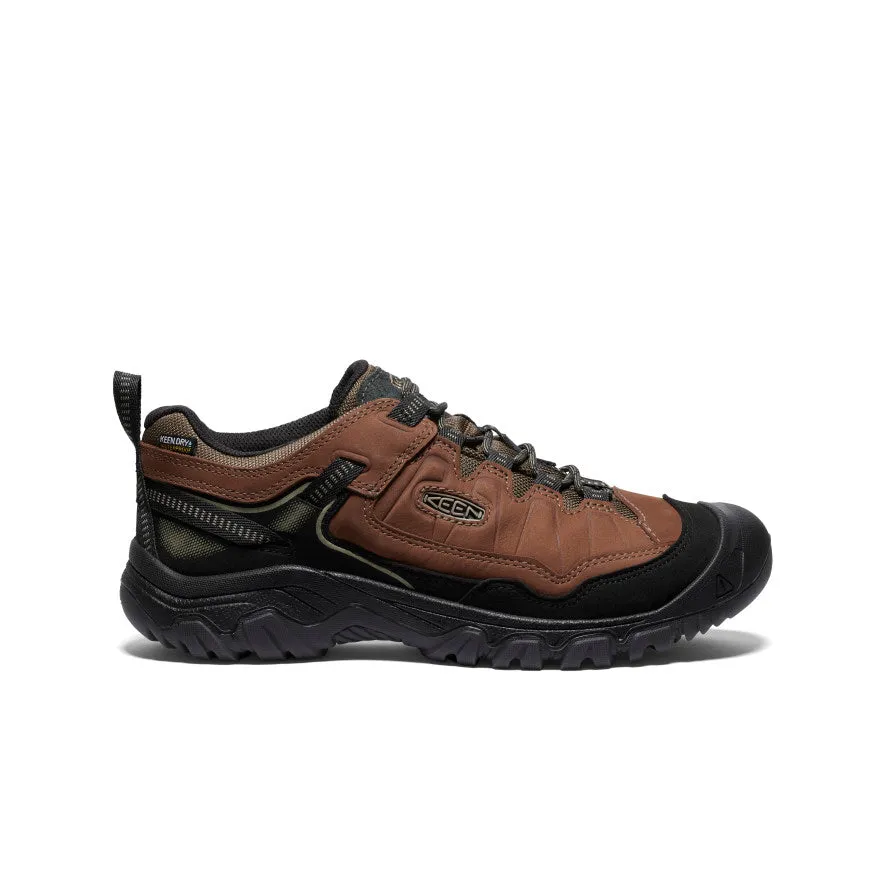 Ocean Walk Men's Targhee IV Wide Waterproof Hiking Shoe  |  Bison/Black