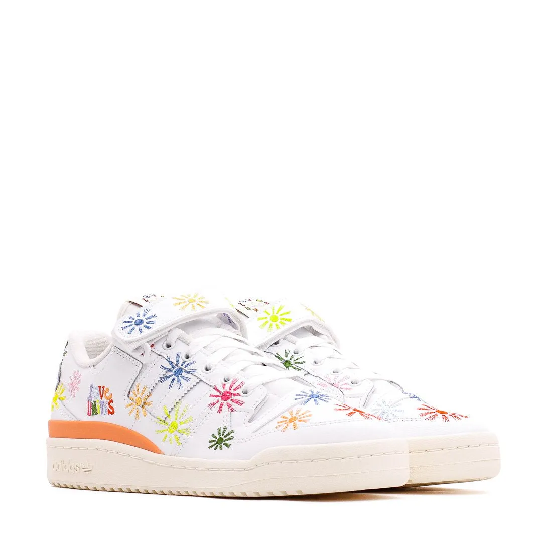 Adidas Originals Men Forum Low Pride White Multicolour GW2416 High Quality Year long
