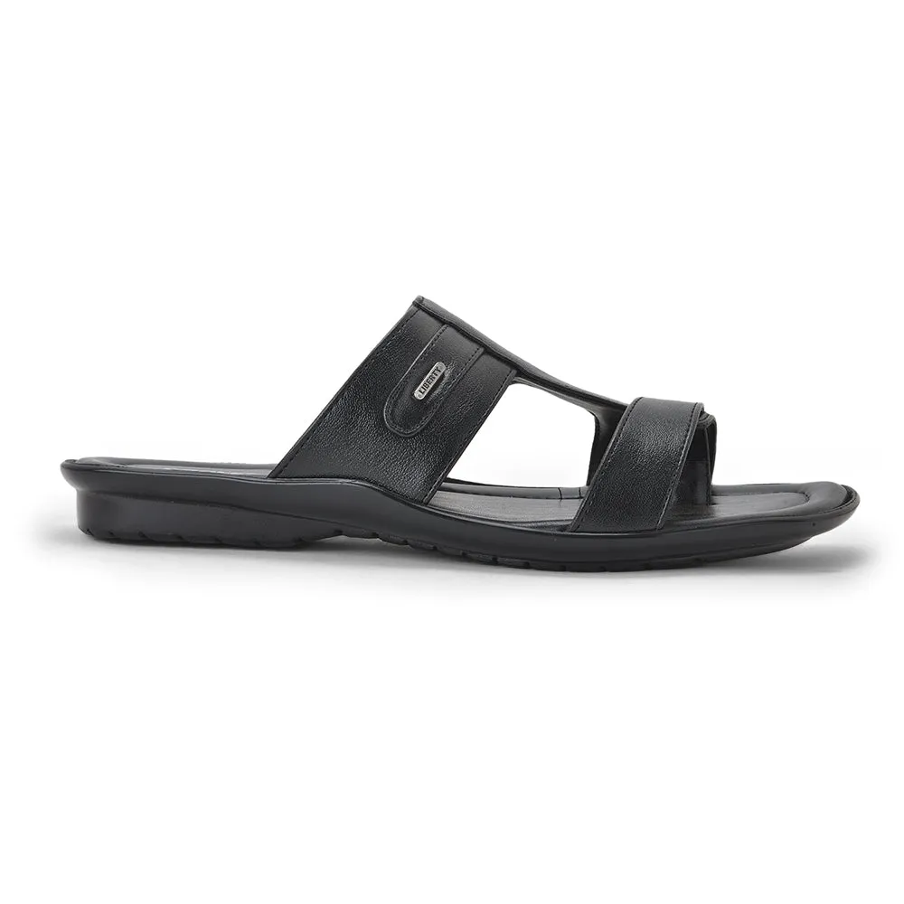 Coolers By Liberty LAF-227 Casual Black Slippers For Men Year Trust