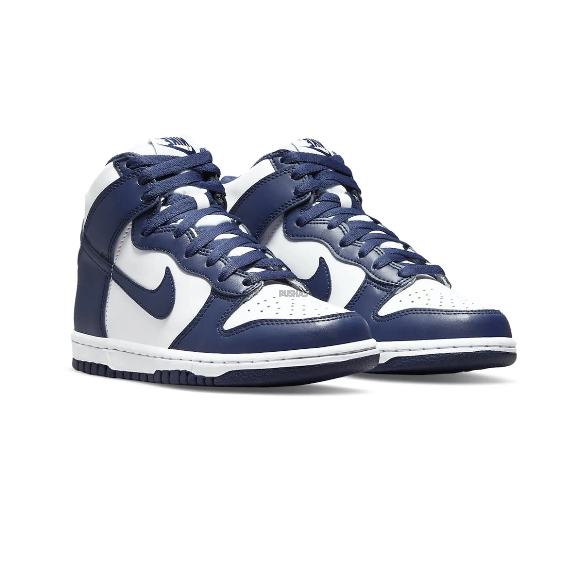 Trendy Nike Dunk High 'Championship Navy' GS (2021)