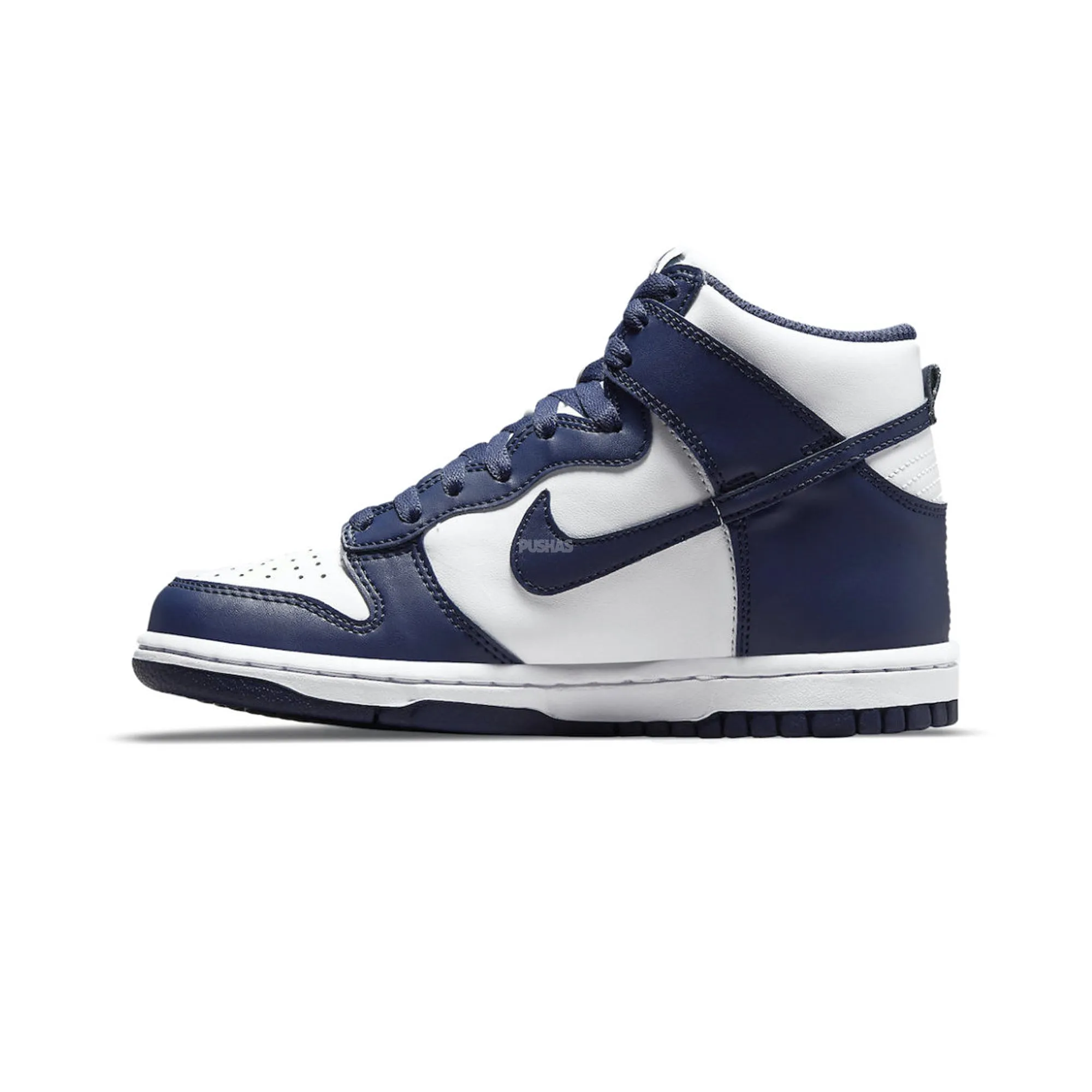 Island Step Step Ahead Nike Dunk High 'Championship Navy' GS (2021)