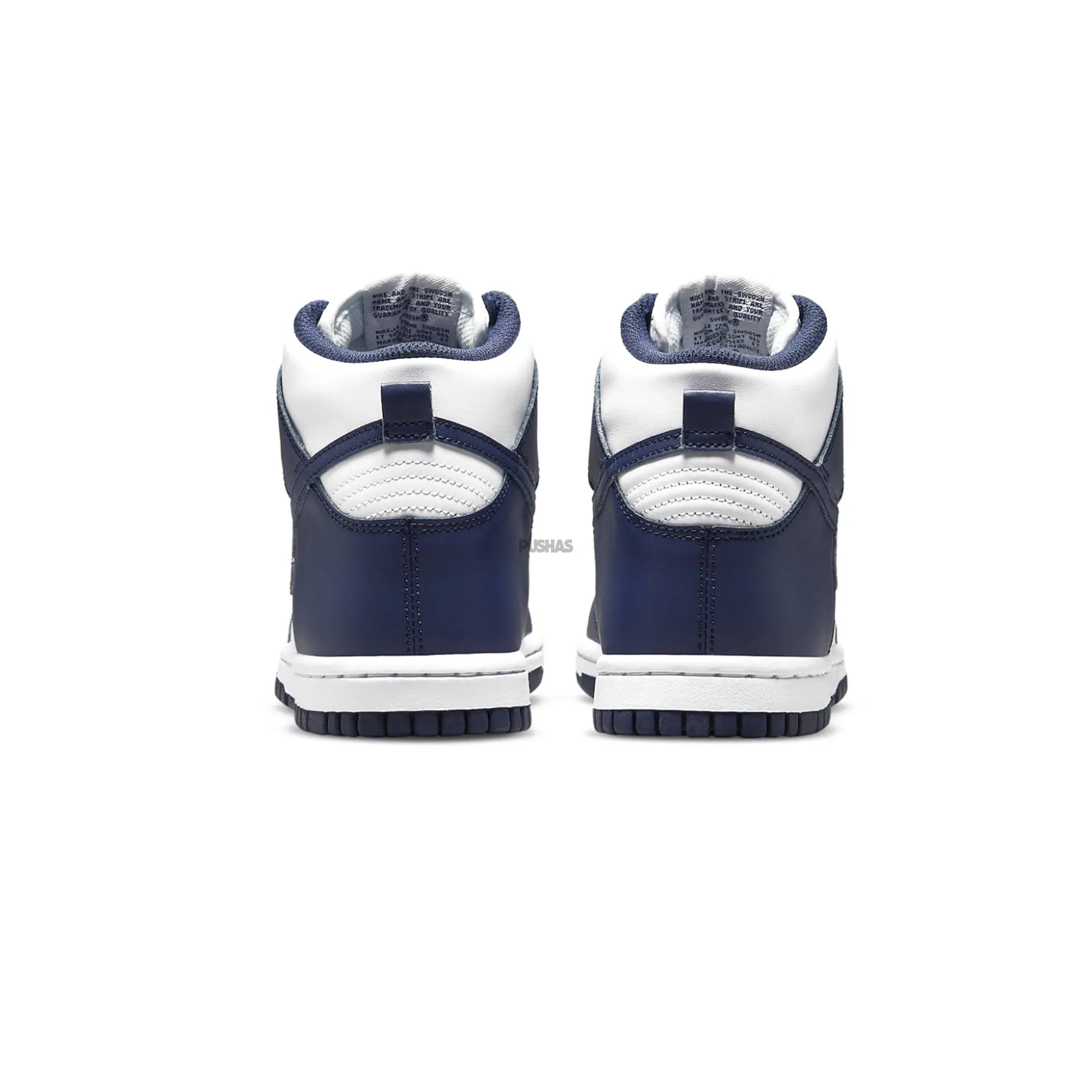 Nike Dunk High 'Championship Navy' GS (2021) Comfort support Quick Drying Casual Wear