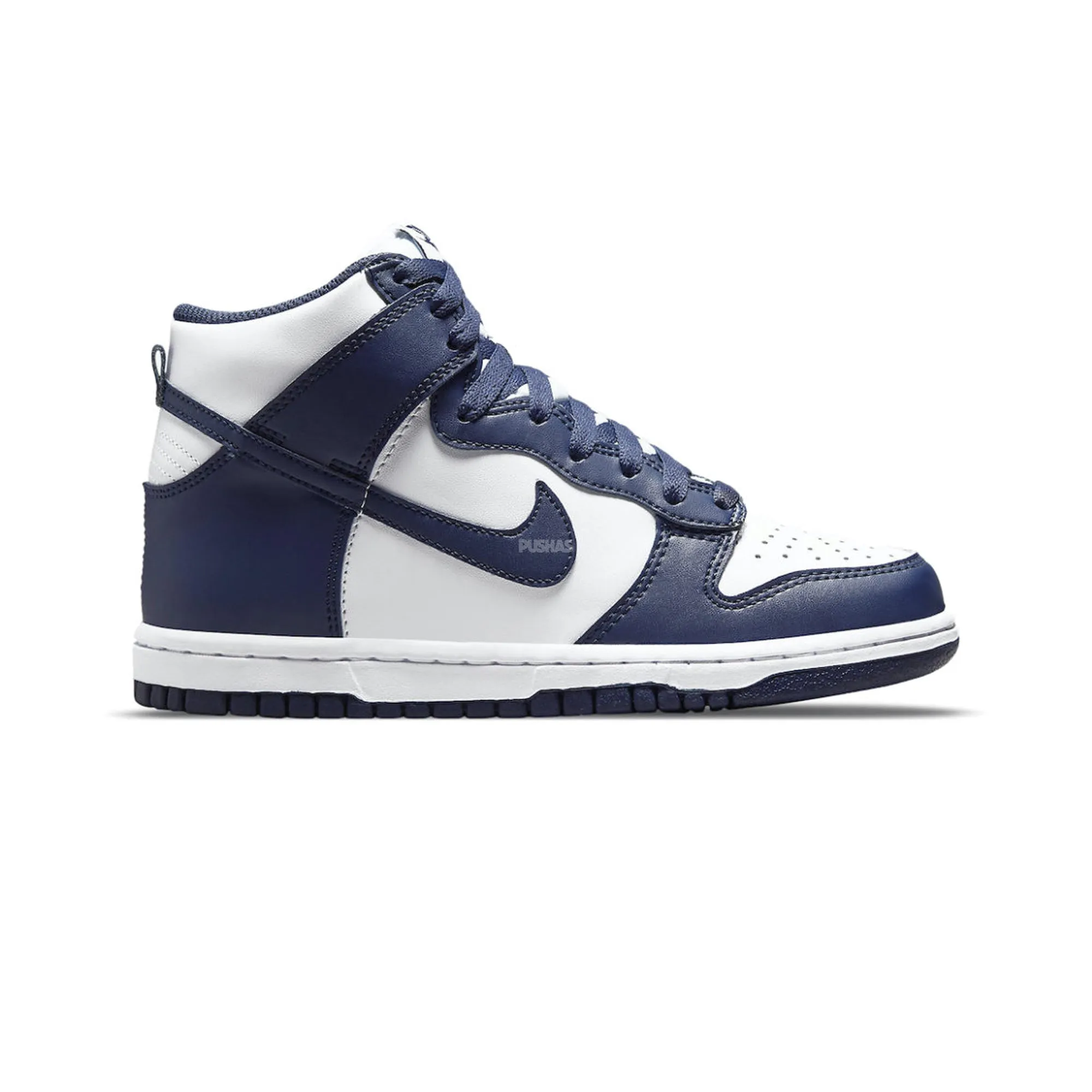 Free Pace Nike Dunk High 'Championship Navy' GS (2021)