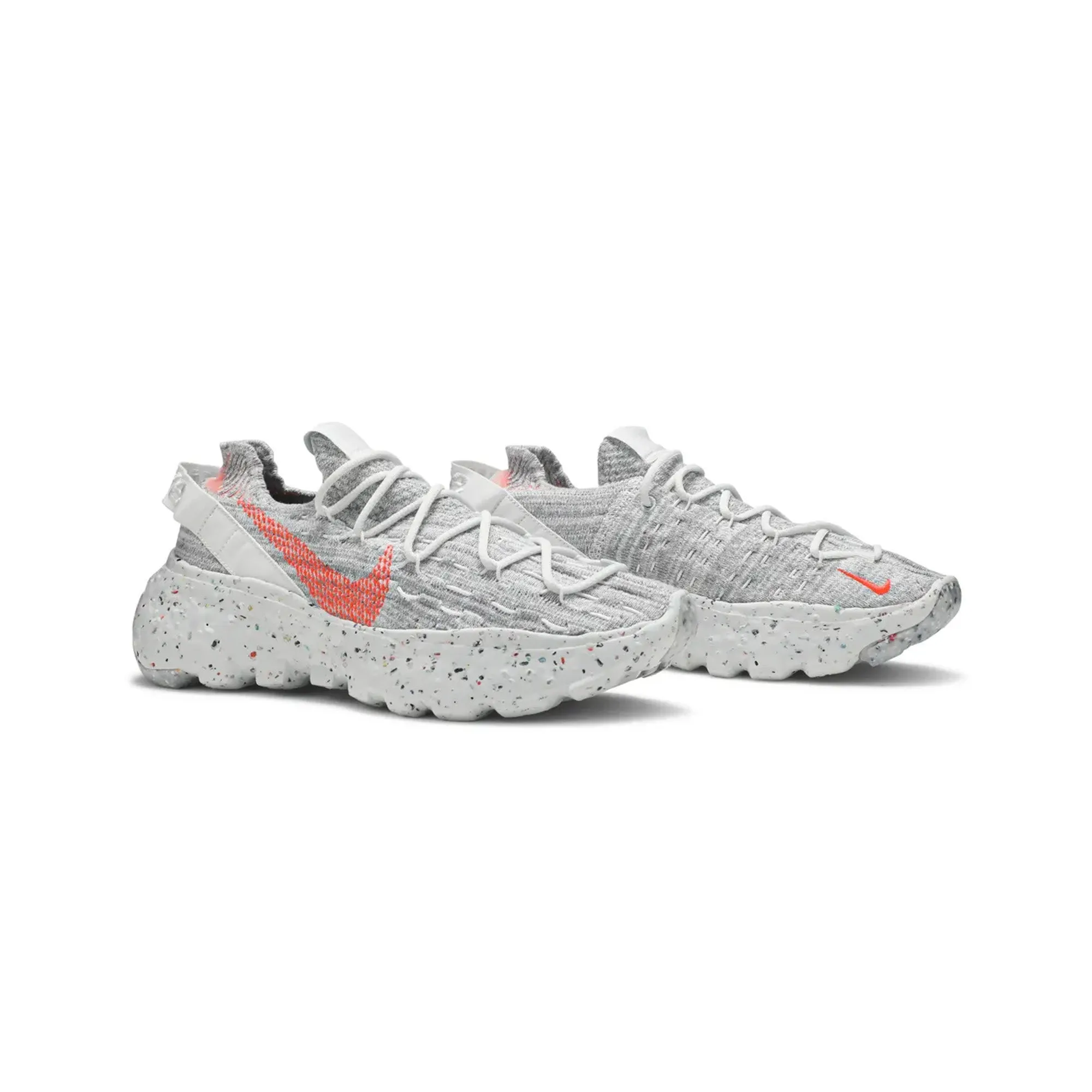 Comfort Heel Nike Space Hippie 04 Summit White Hyper Crimson W