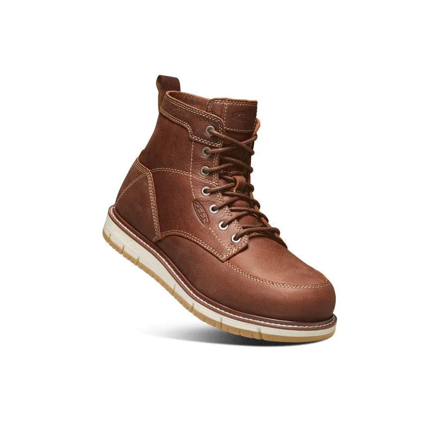 Men's San Jose 6" Boot (Aluminum Toe)  |  Gingerbread/Gum Simple Fit Sandals