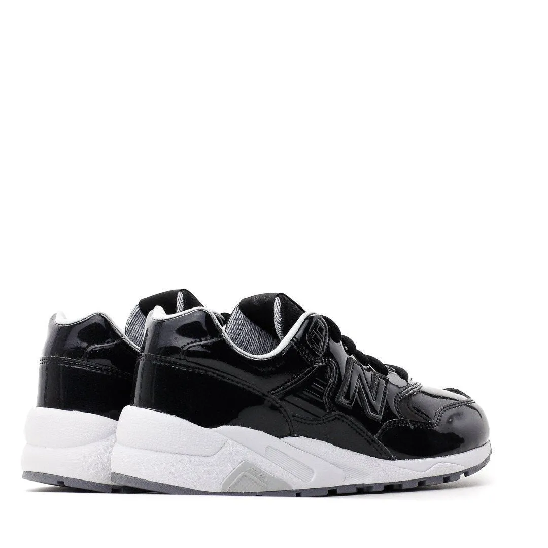 Clean White Everyday NEW BALANCE REVLITE WOMEN PATENT LEATHER BLACK SILVER WRT580MT