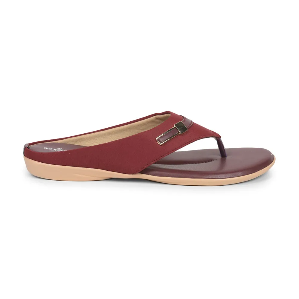 Dynamic Edge New In Senorita Fashion (Cherry) Slippers For Women MK-78 By Liberty