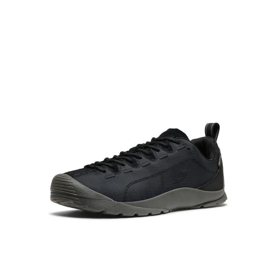 Seamless Fit Women's Jasper Nylon Waterproof Sneaker  |  Black/Black