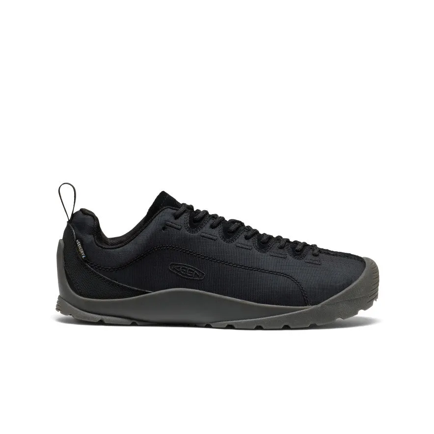 Women's Jasper Nylon Waterproof Sneaker  |  Black/Black Shock Absorbing Morning Walk Cold Weather Gear