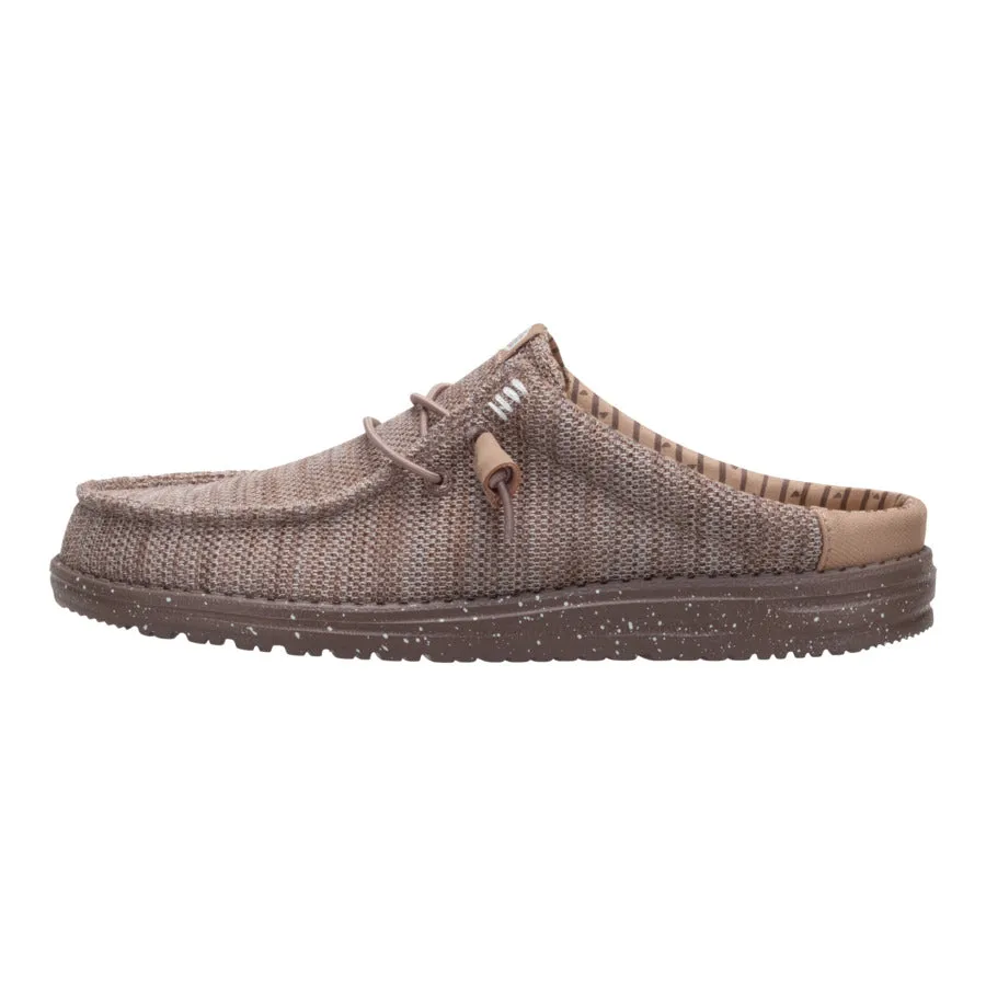 Wally Slip Stretch Sox - Deep Taupe/Chanterelle Tan Calm Tone