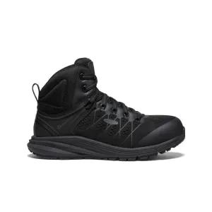 Cushioned Footwear Comfortable Walking Women's Vista Energy Mid INT MET (Carbon Toe)  |  Black/Raven
