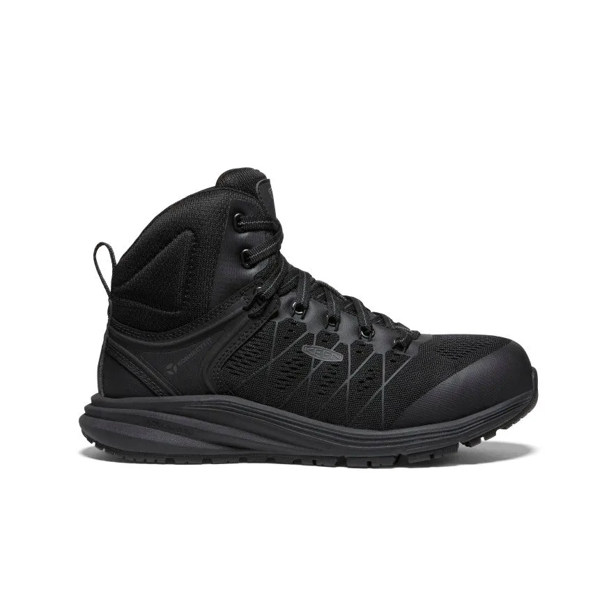 Women's Vista Energy Mid INT MET (Carbon Toe)  |  Black/Raven Simple Fit Shoes Instant Comfort
