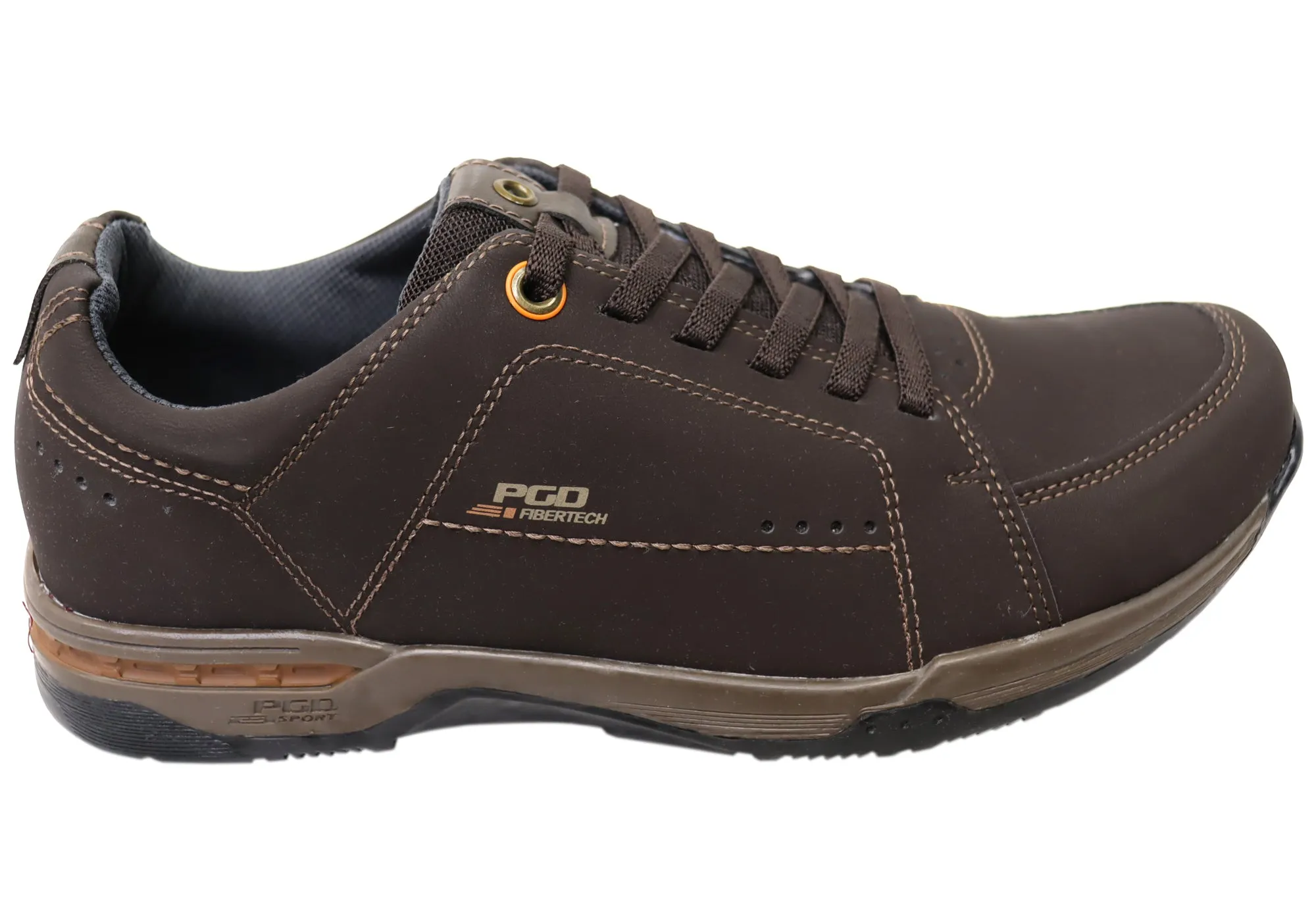 Pegada Brax Mens Comfortable Casual Shoes Made In Brazil Petal Hike